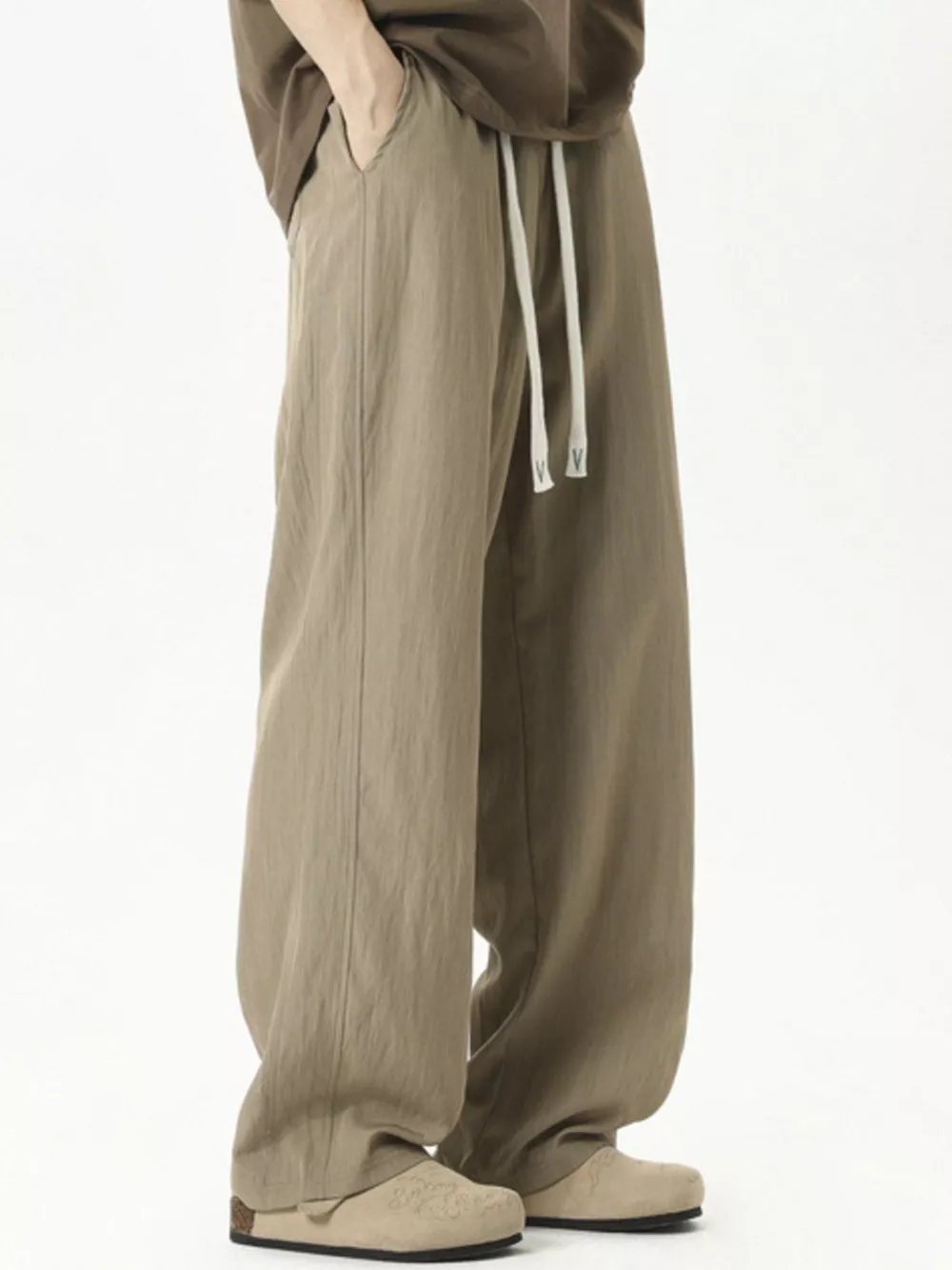 Men's Plus Size Loose Fit Casual Pants, image 3
