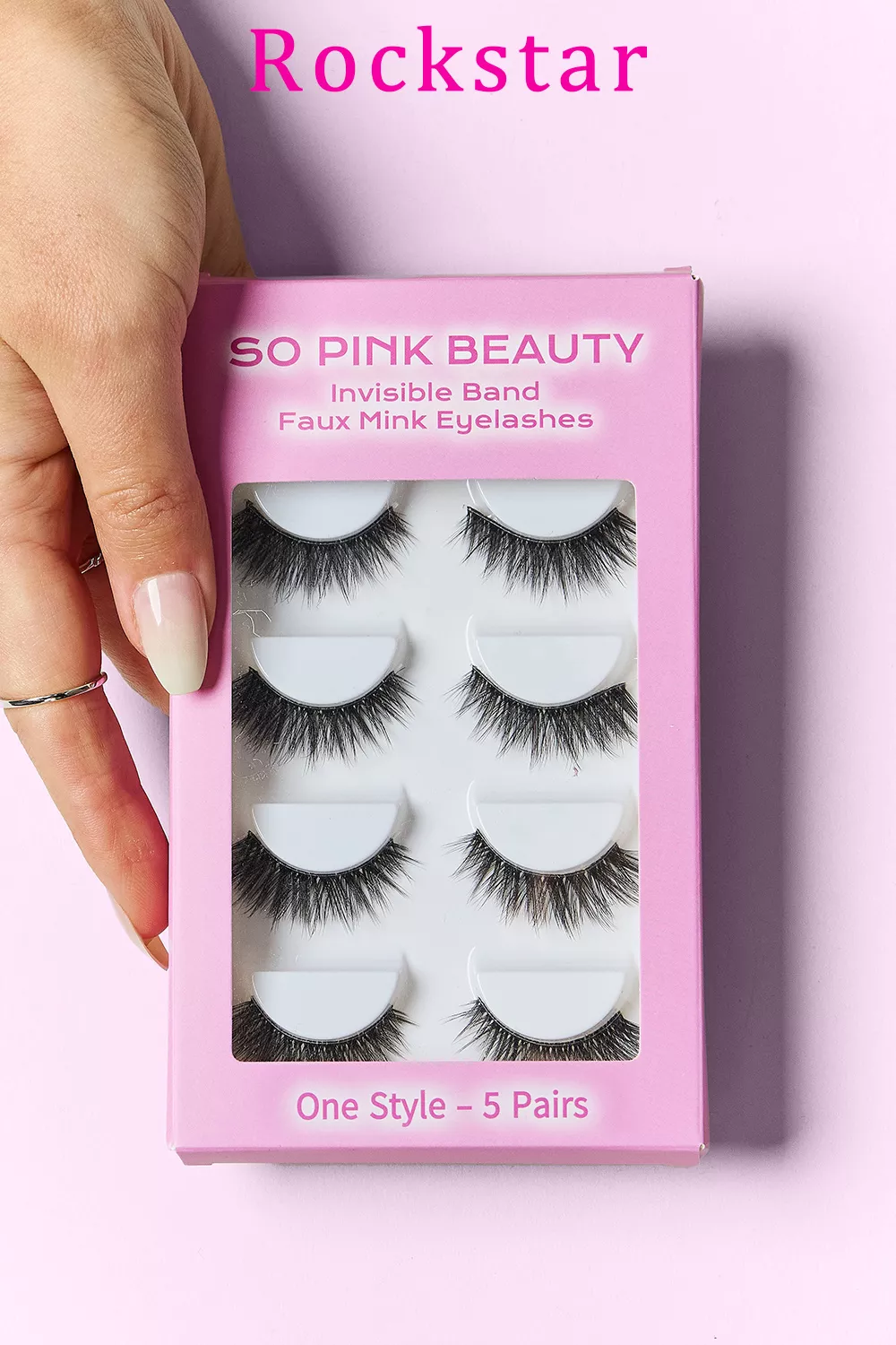 Faux Mink Eyelashes 5 Pairs, image 6