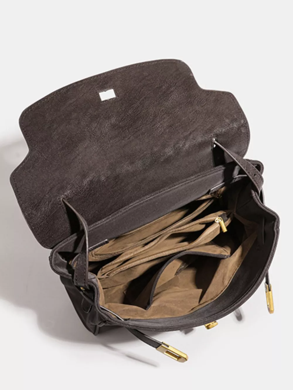Buckle Closure Shoulder Bag, image 9