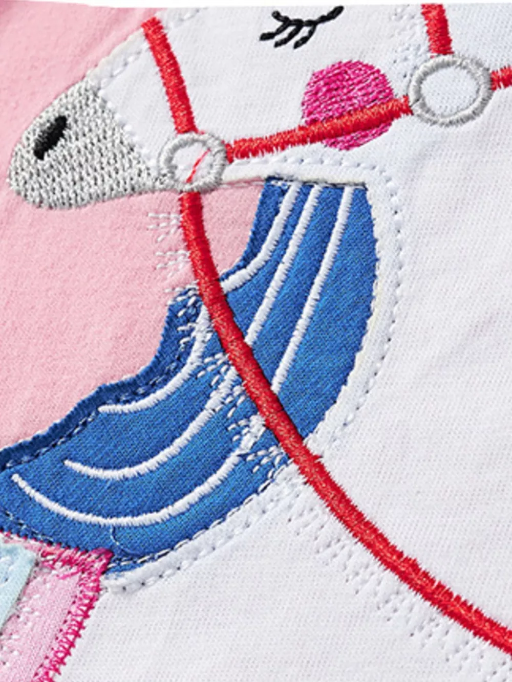 Children's Unicorn Ruffle Sleeve T-Shirt, image 3