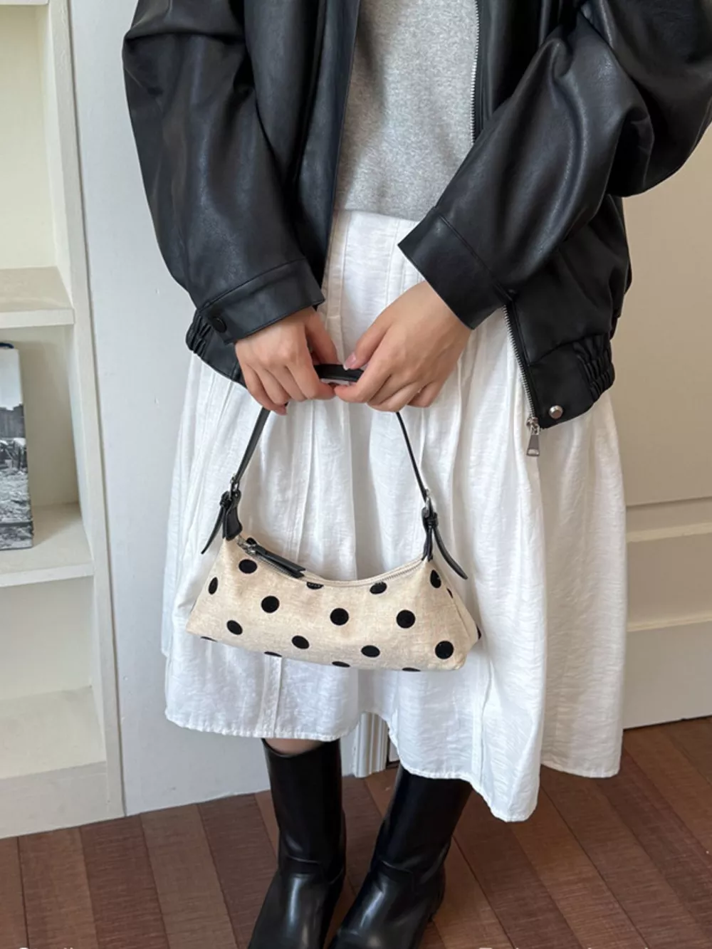 Polka Dot Crossbody Bag, image 4