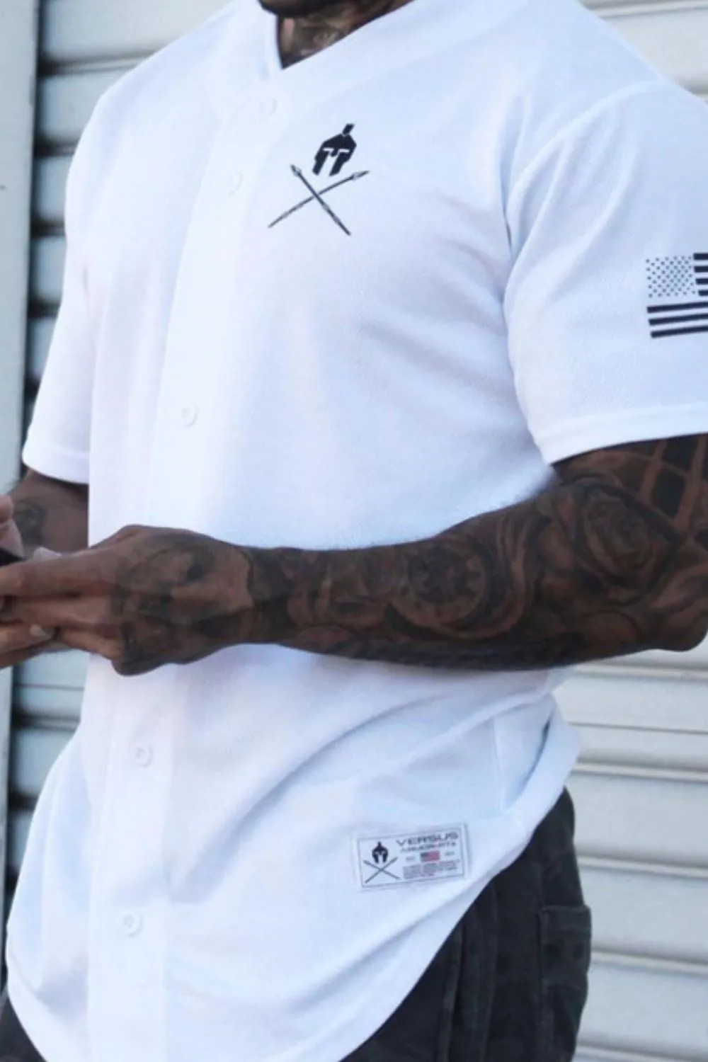 Men's Graphic Button Down Short Sleeve Top, image 4