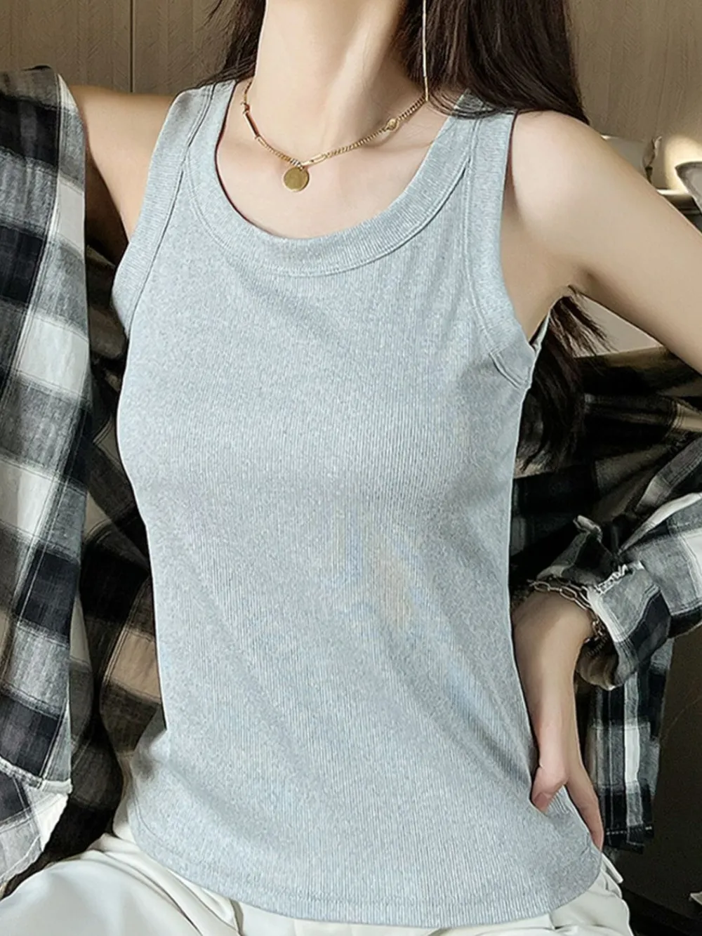 Scoop Neck Tank Top, image 20