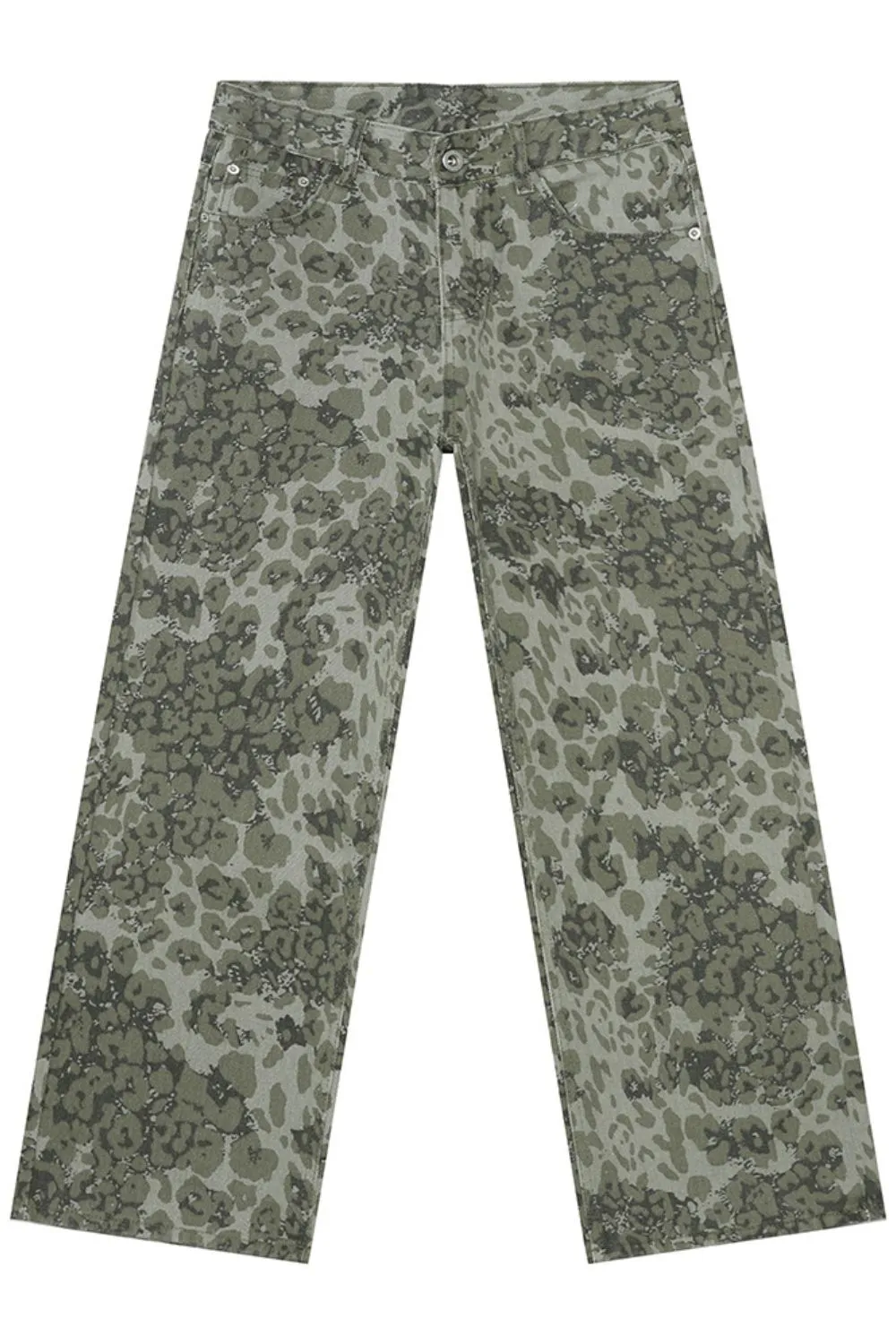 Camouflage Jeans with Pockets, image 7