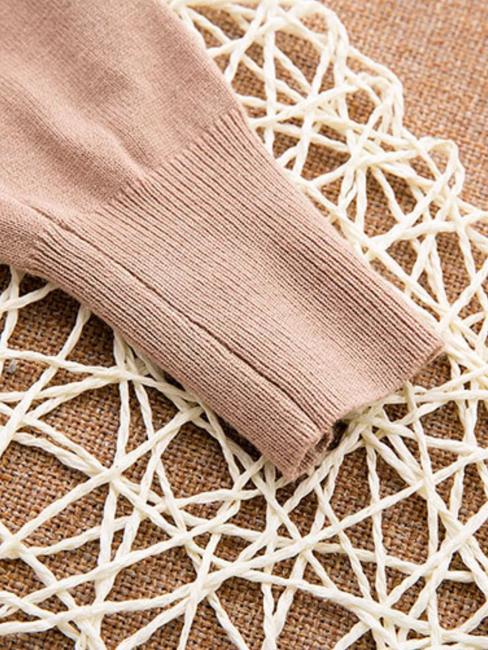 Classic V-Neck Button-Down Knit Cardigan, image 59