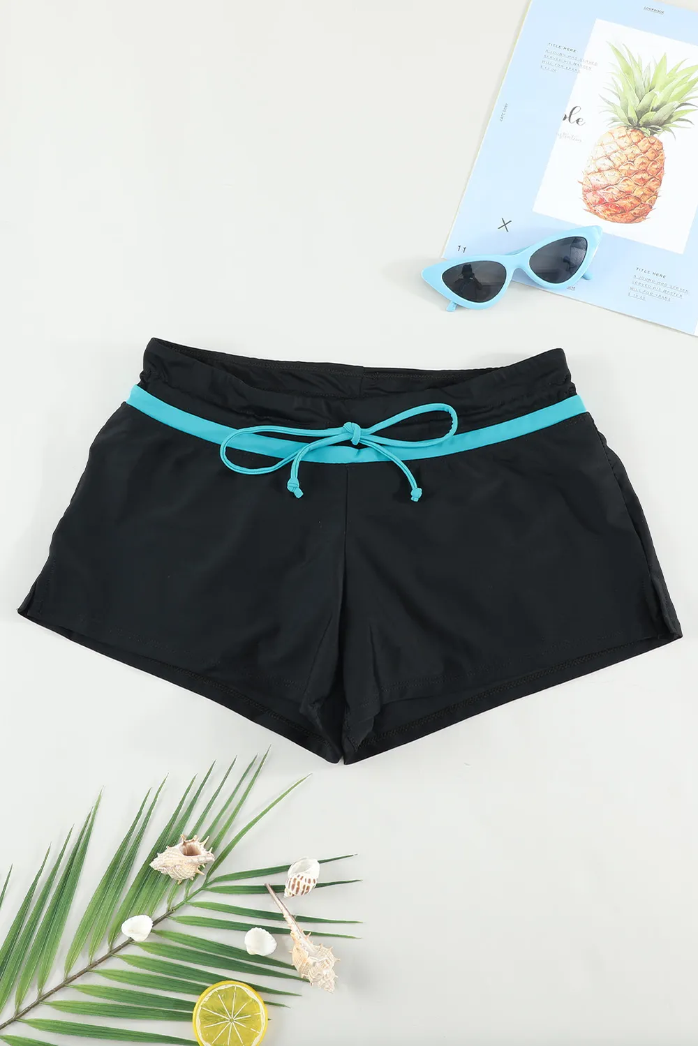 Full Size Drawstring Swim Shorts, image 5