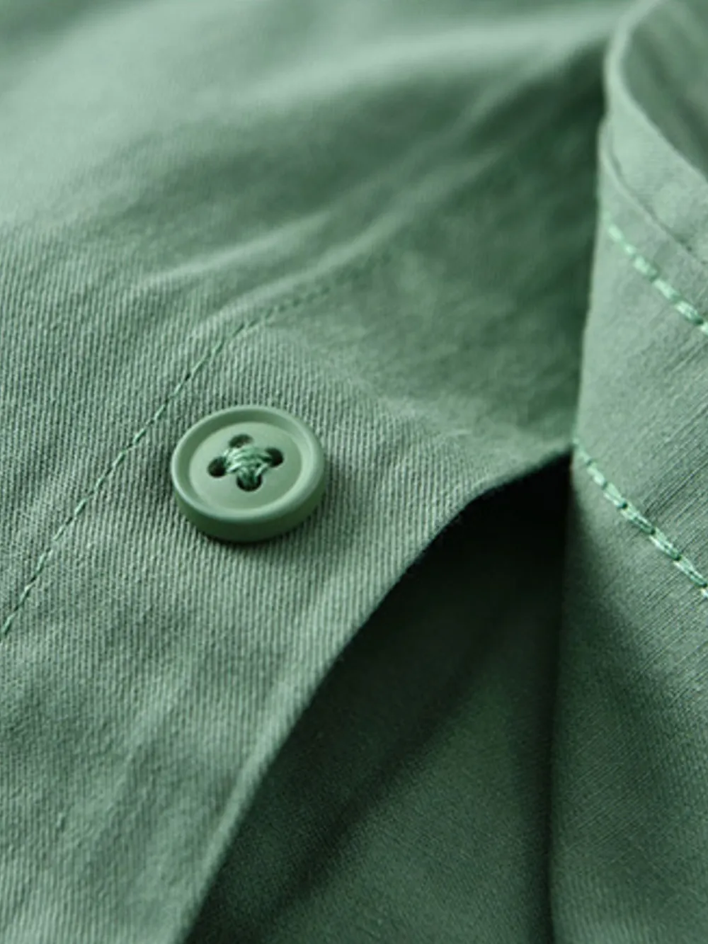 Men's Plus Size Button Up Short Sleeve Shirt, image 9