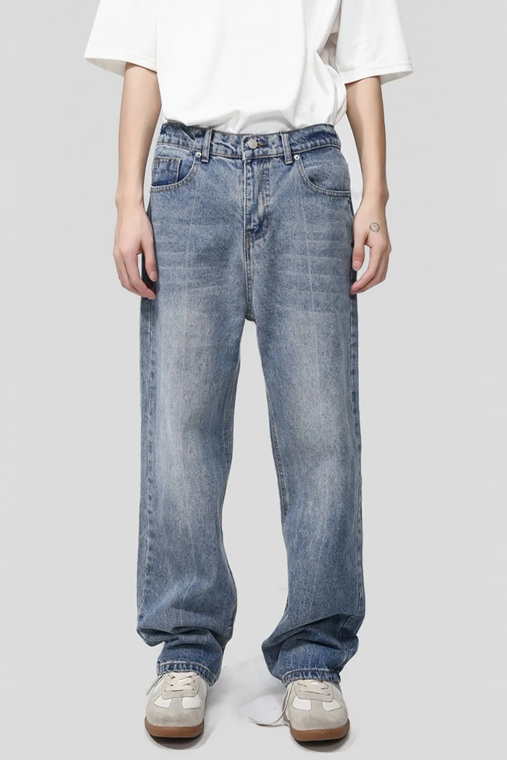 Baggy Jeans with Pockets, image 2