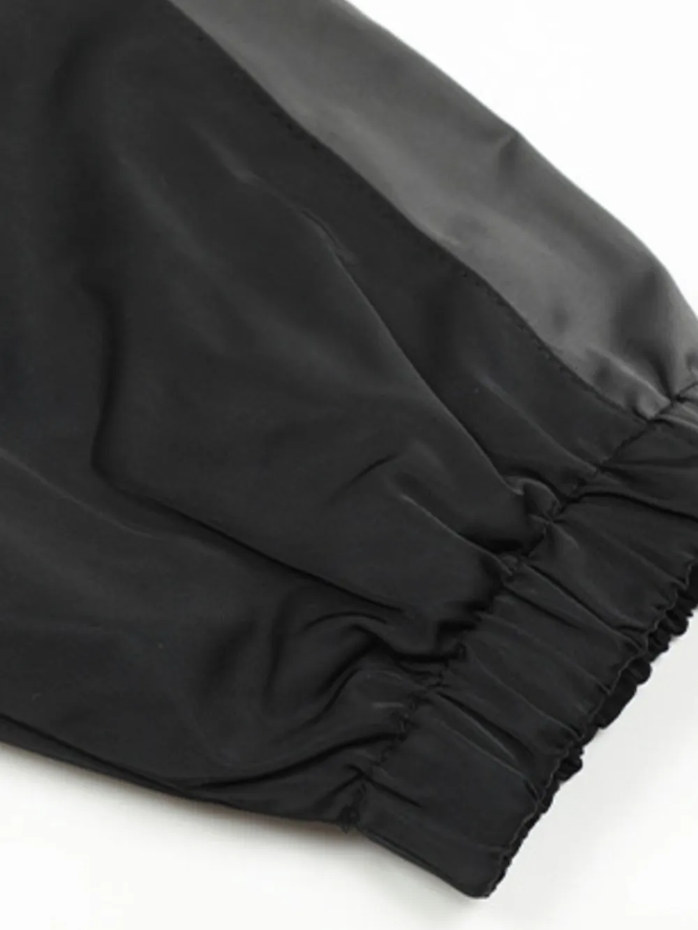 Men's Letter Zip Up Hooded Windbreaker Jacket, image 6