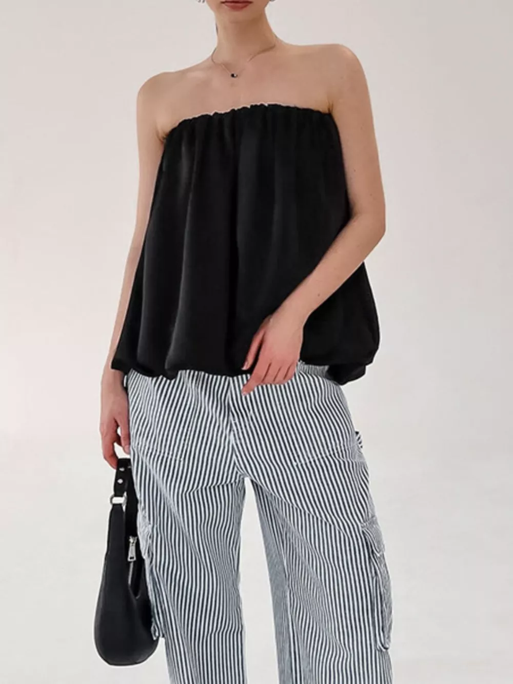 Bubble Hem Tube Top, image 7