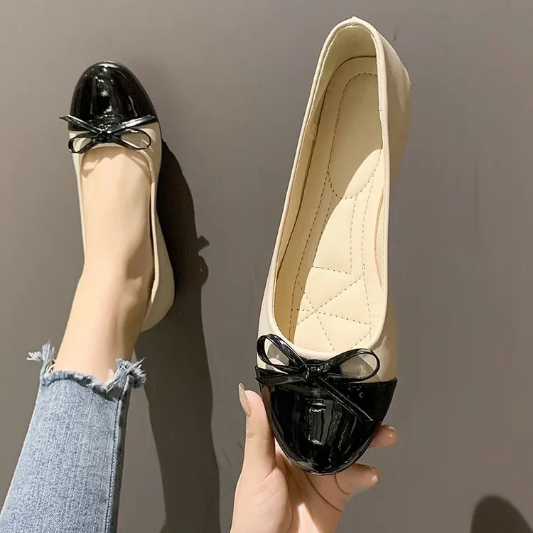 Round Toe Bow Flats, image 4