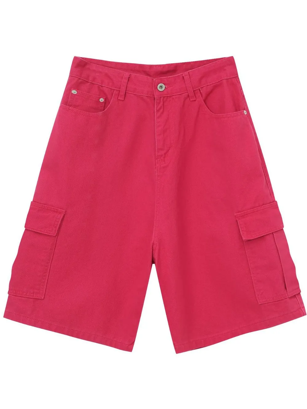 Men's Mid Rise Denim Shorts with Cargo Pockets, image 6