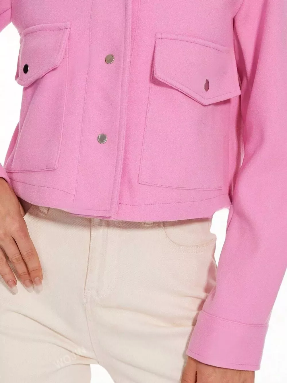 Snap Down Long Sleeve Jacket, image 14