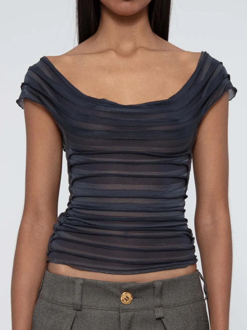 Ruched Solid Tank, image 12