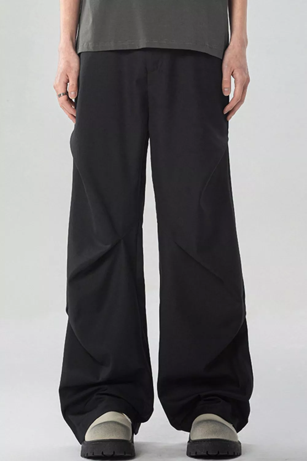 Men's Full Size Wide Leg Pants Plus Size