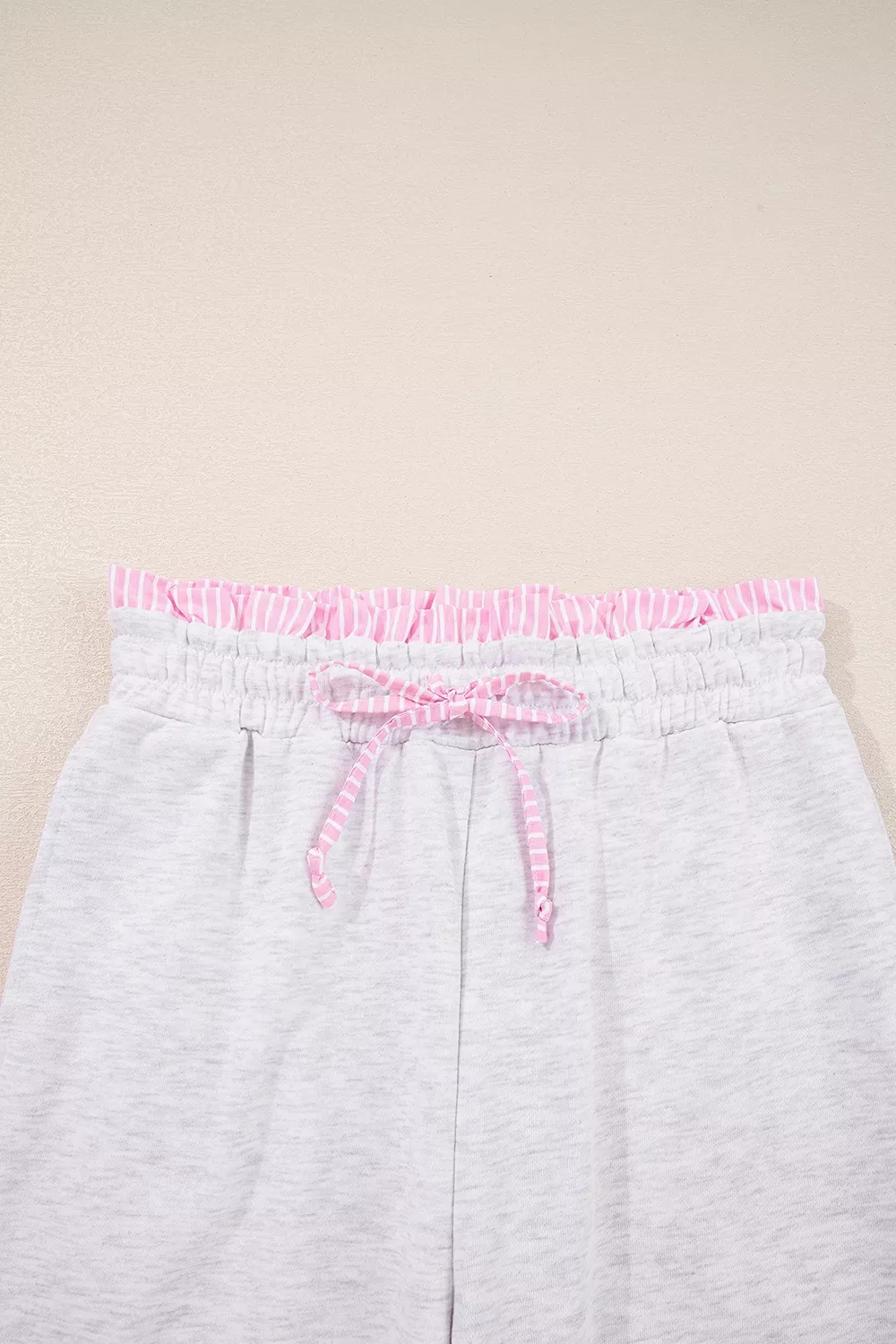 Dropped Shoulder Sweatshirt and Drawstring Pants Set, image 8