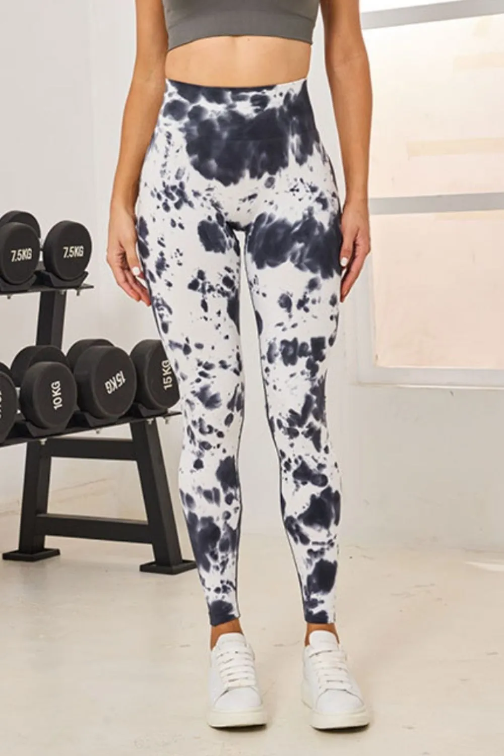 Tie-Dye High Waist Active Leggings, image 12