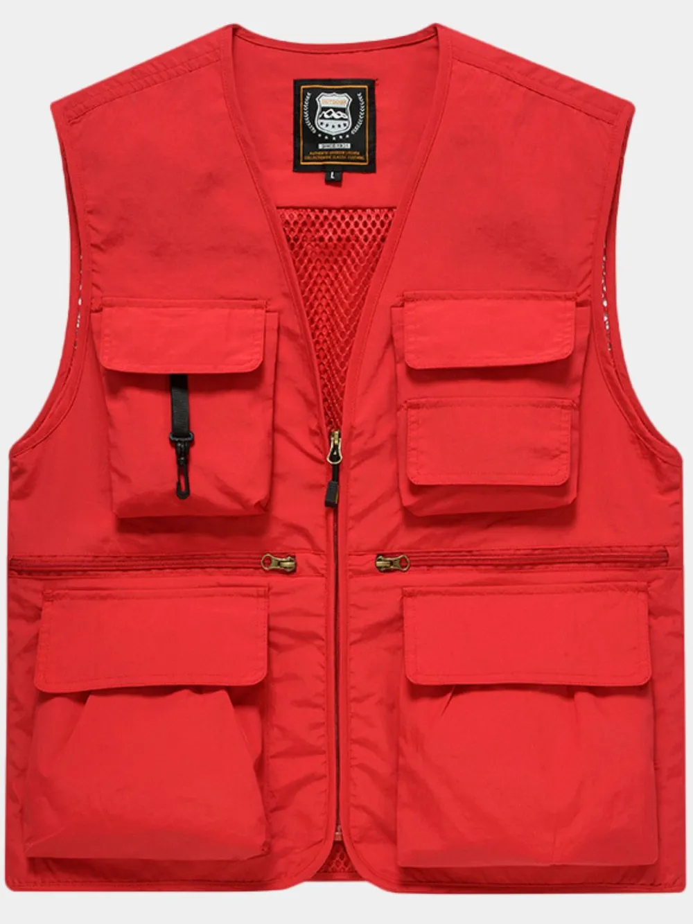 Men's Plus Size Zip Up Vest, image 9