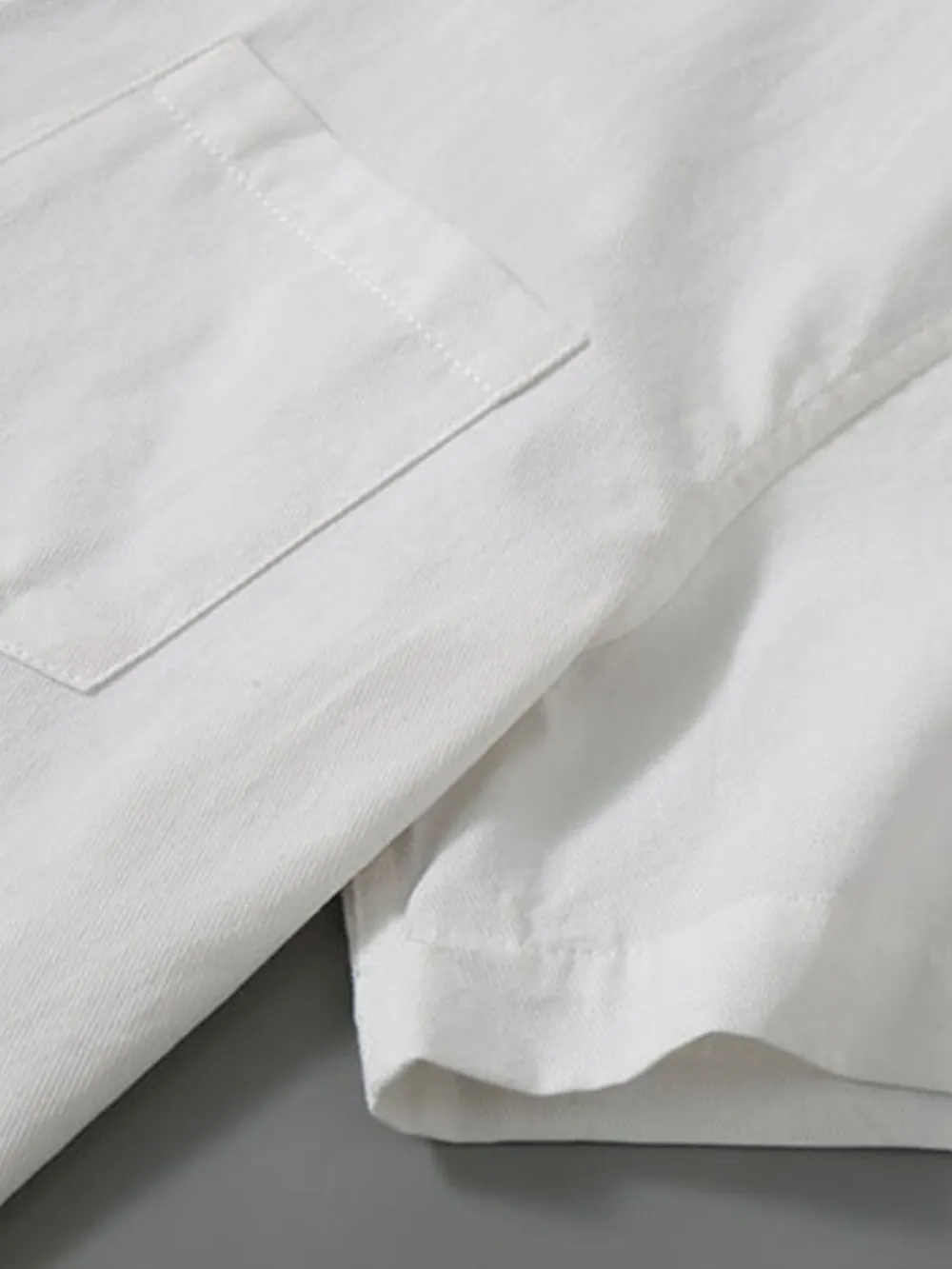 Men's Plus Size Button Up Short Sleeve Shirt, image 5