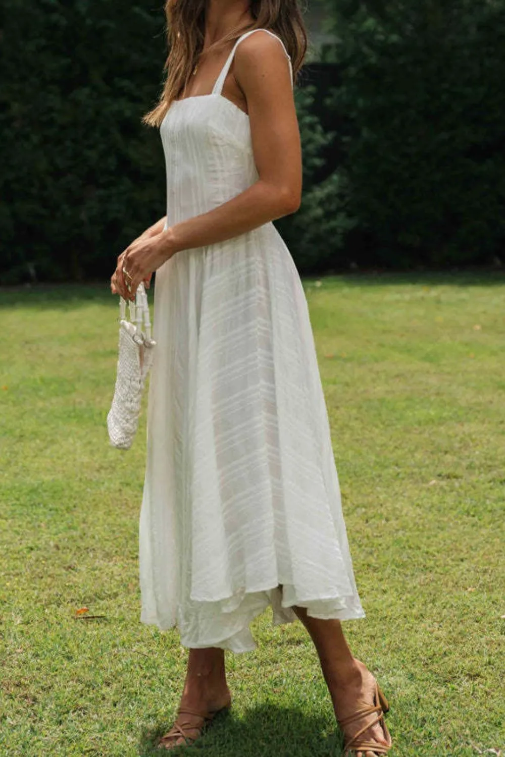 Square Neck Midi Cami Dress, image 6