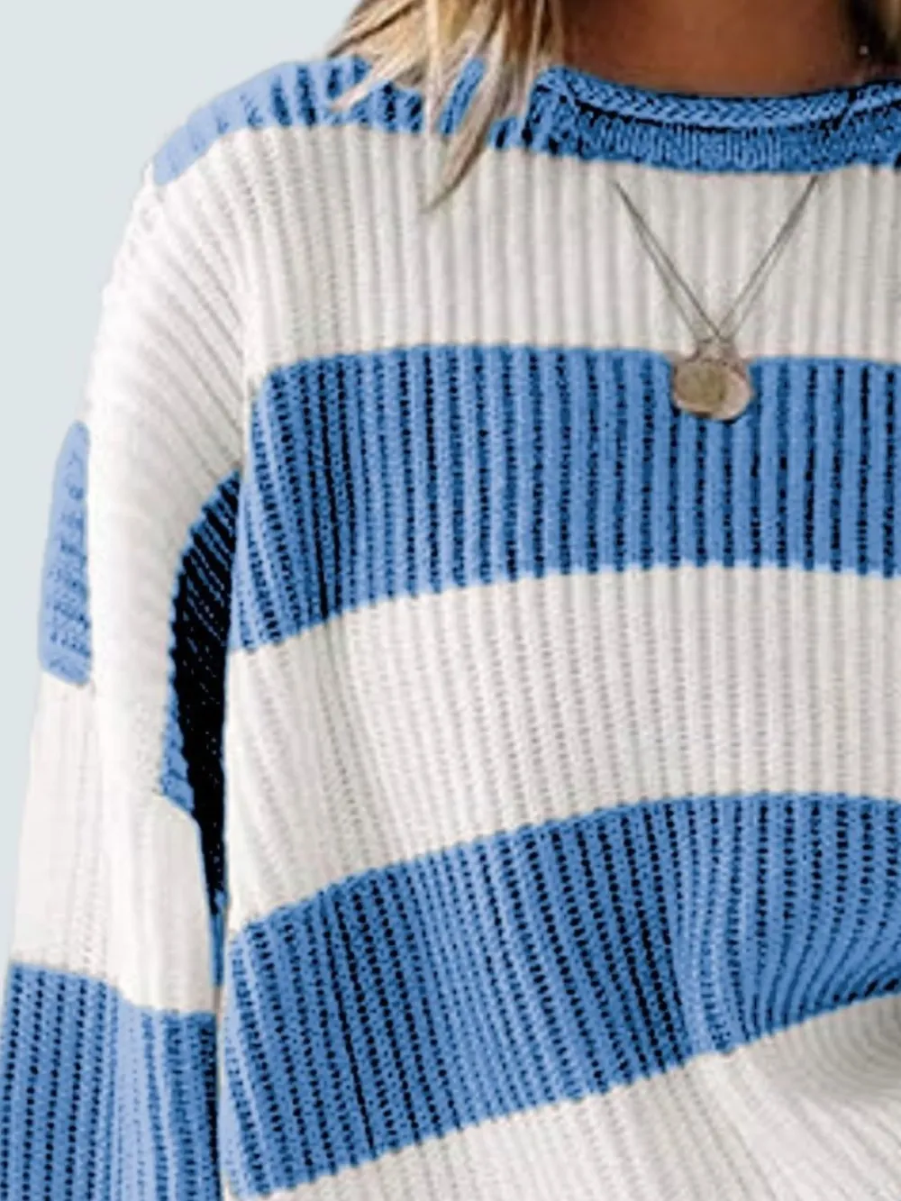 Round Neck Long Sleeve Sweater, image 28