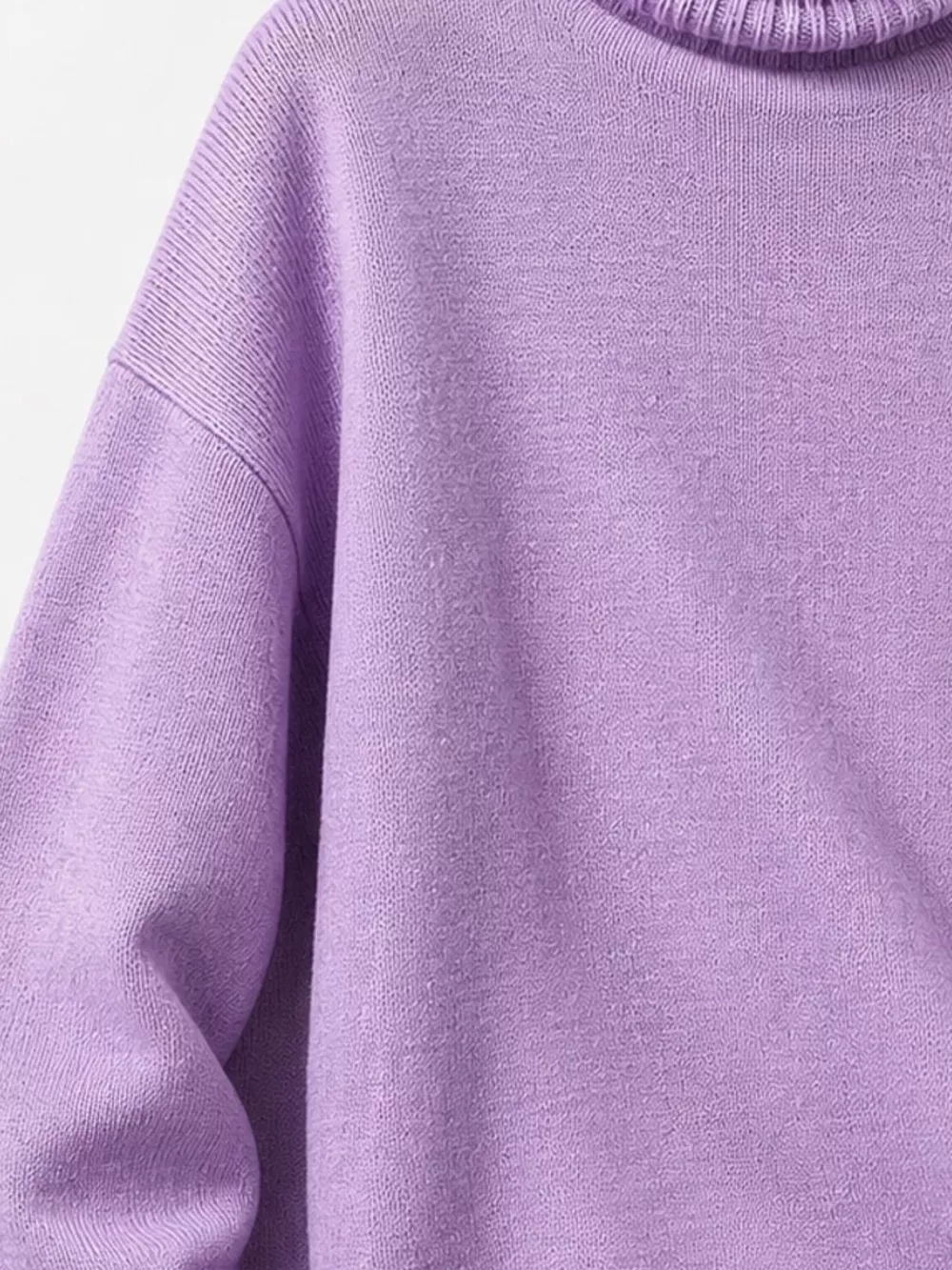 Turtleneck Dropped Shoulder Sweater, image 19