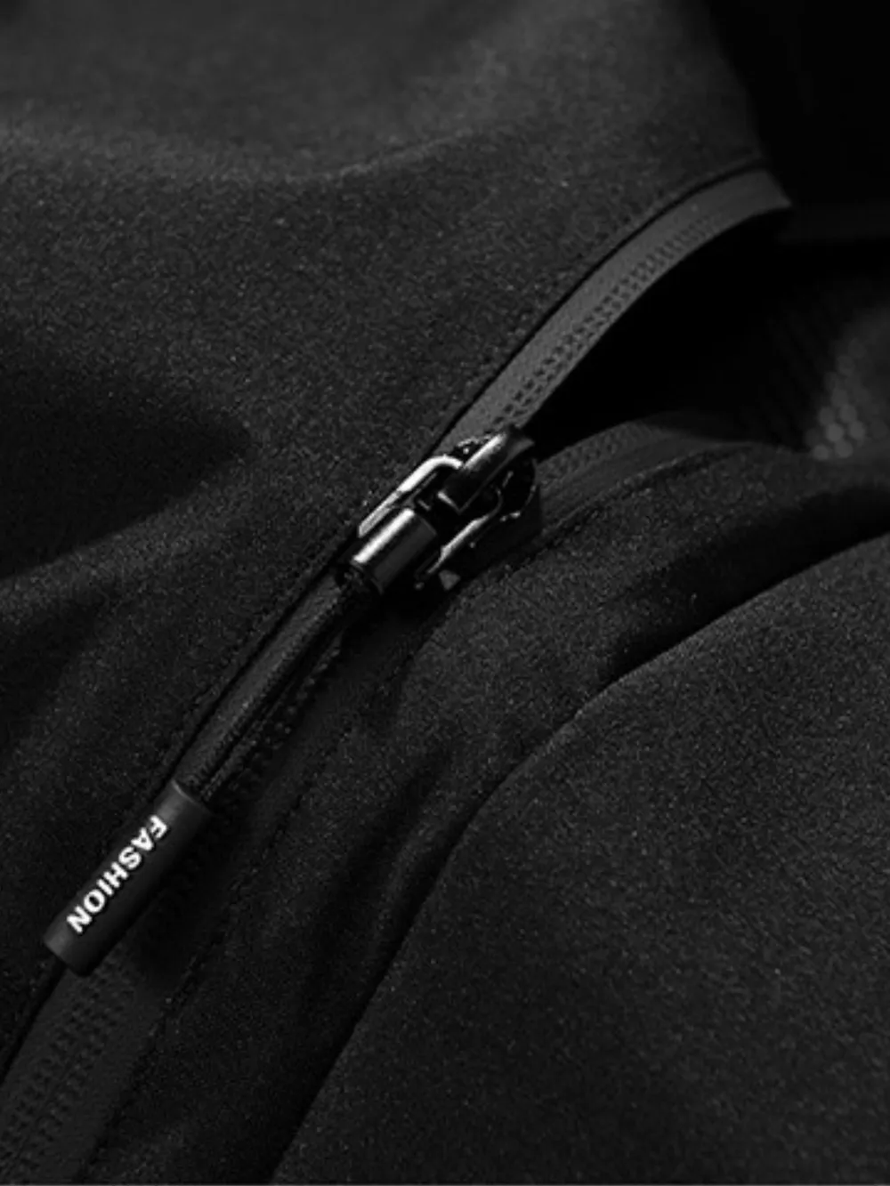 Men's Full Size Long Sleeve Hooded Windbreaker Jacket Plus Size, image 3