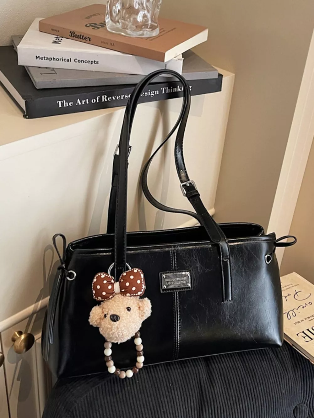 PU Leather Shoulder Bag, image 3