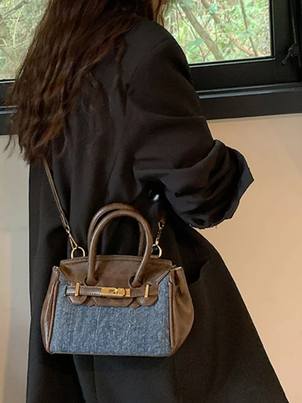 Top Handle Crossbody Bag, image 6