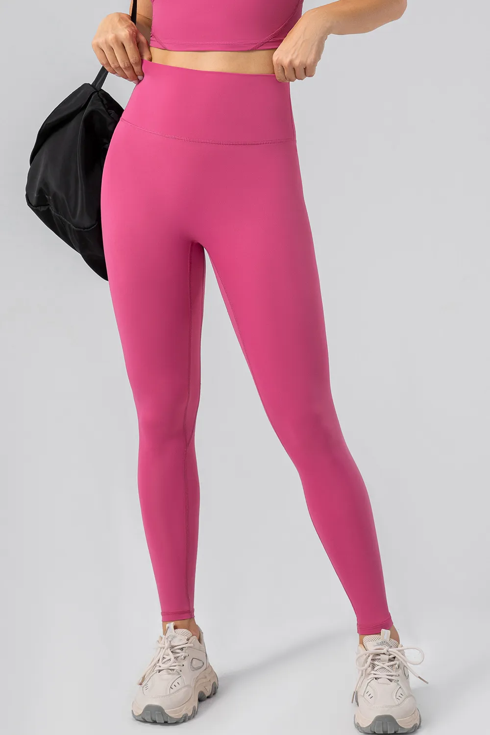 High Waist Wide Waistband Active Leggings, image 6
