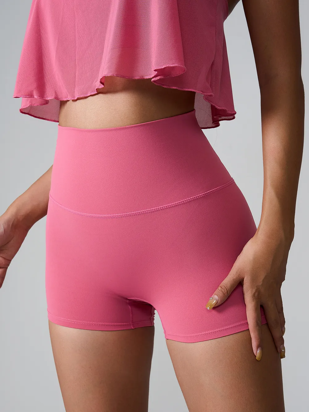 High Waist Active Shorts, image 9