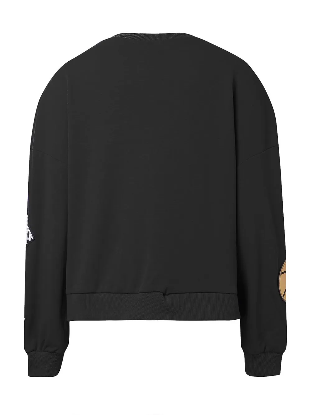 Basketball Round Neck Long Sleeve Sweatshirt, image 7
