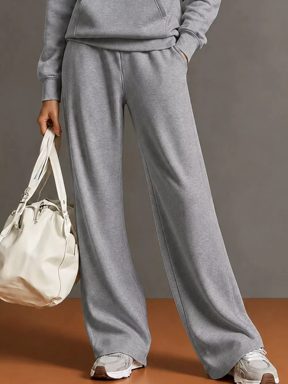 Kangaroo Pocket Hoodie and Pants Set, image 33
