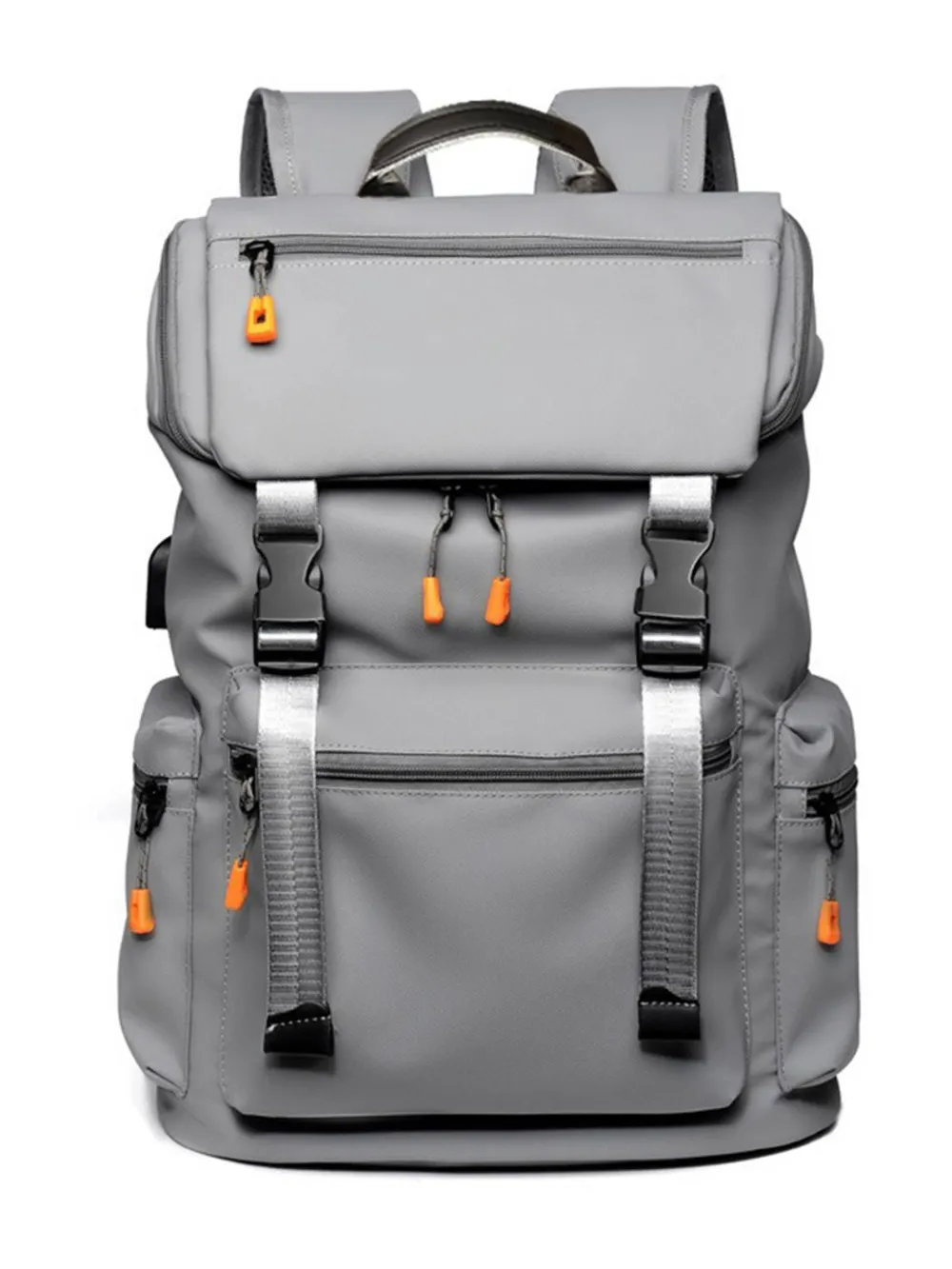 Oxford Cloth Multi-Pockets Backpack Bag, image 5