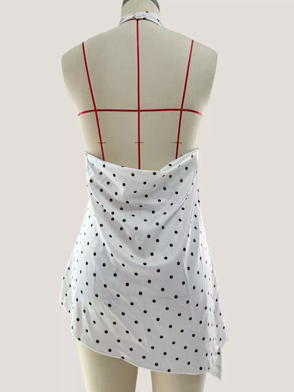 Polka Dot Halter Neck Top, image 7