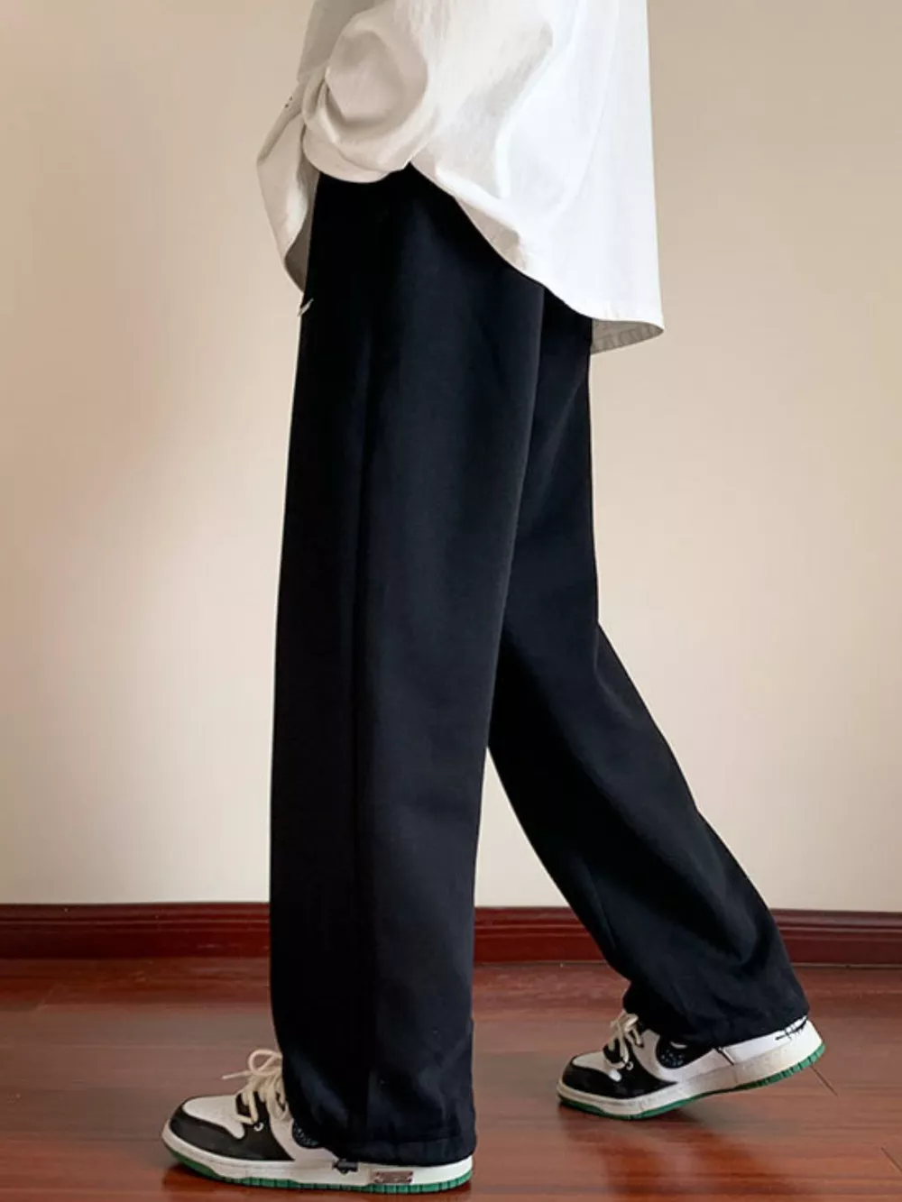 Men's Full Size Wide Leg Pants Plus Size, image 2