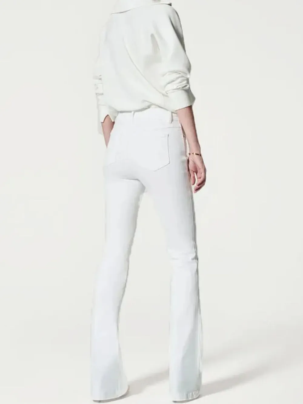 Full Size High-Waisted Flare Jeans Plus Size, image 13