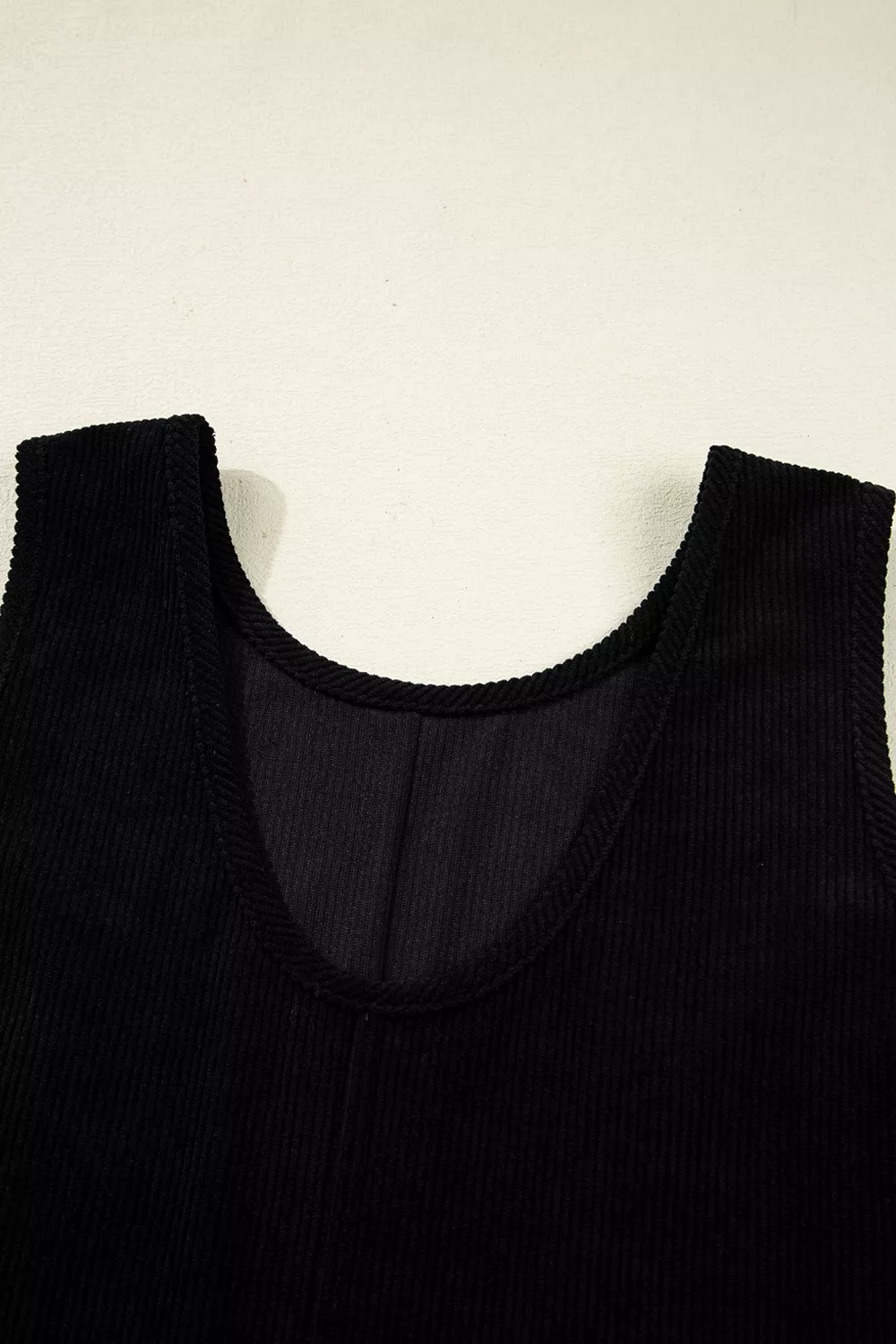 Corduroy Patch Pocket Sleeveless Mini Dress, image 10