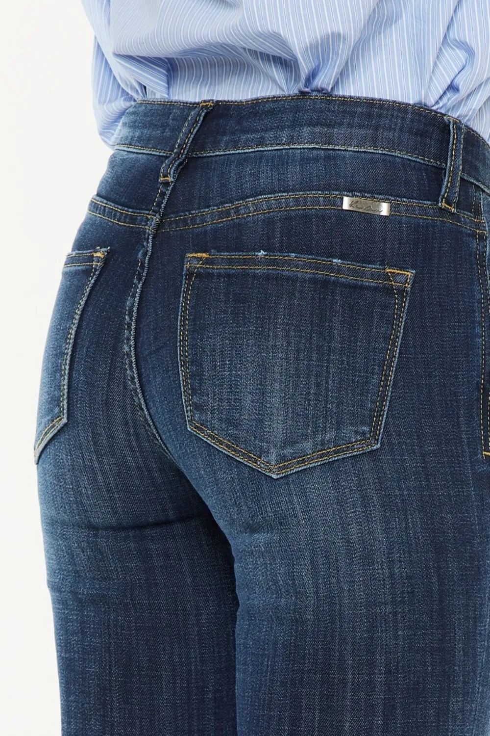Full Size Mid Rise Flare Jeans, image 12
