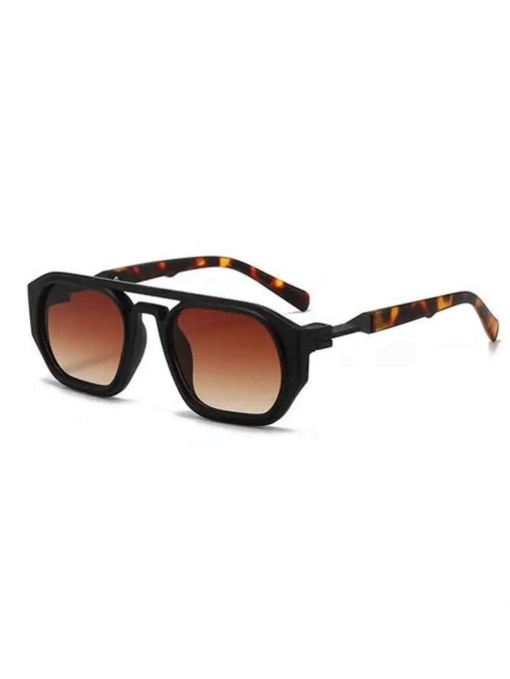 Retro Octagon Frame Sunglasses, image 3