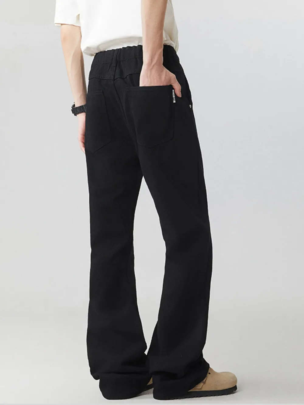 Men's Full Size Round Neck Short Sleeve Jeans Plus Size, image 9