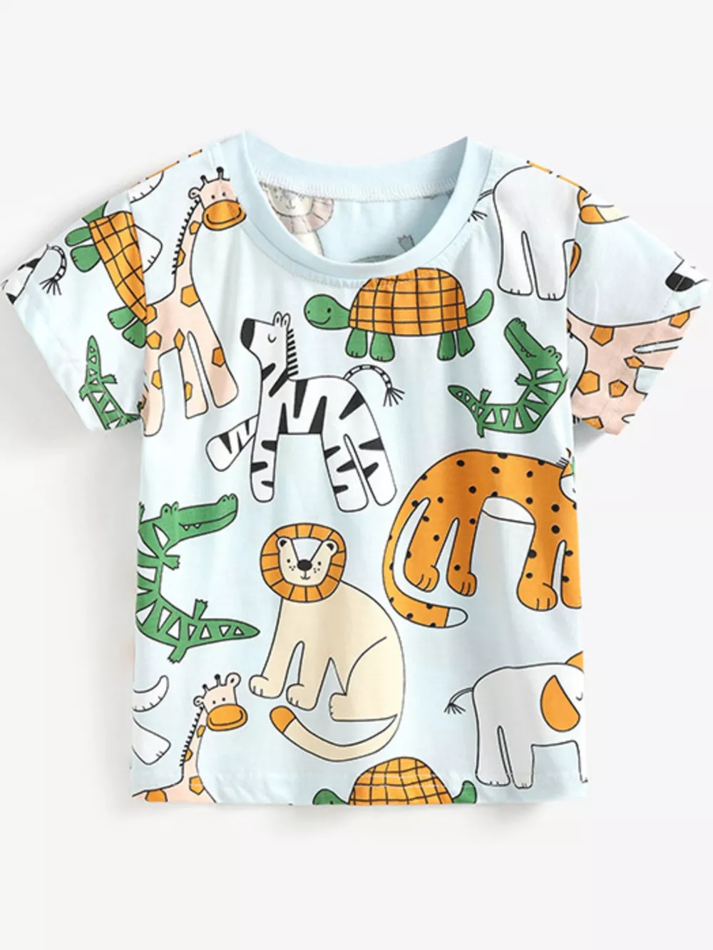 Children's Animal Print Short Sleeve Tee, image 2