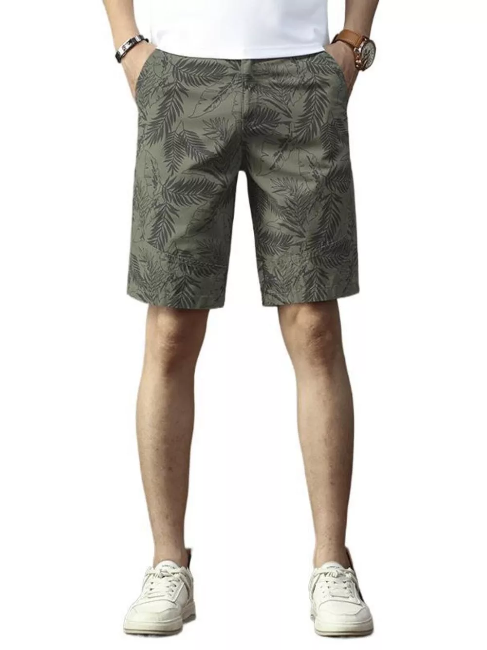 Men's Printed Loose Fit Shorts, image 5