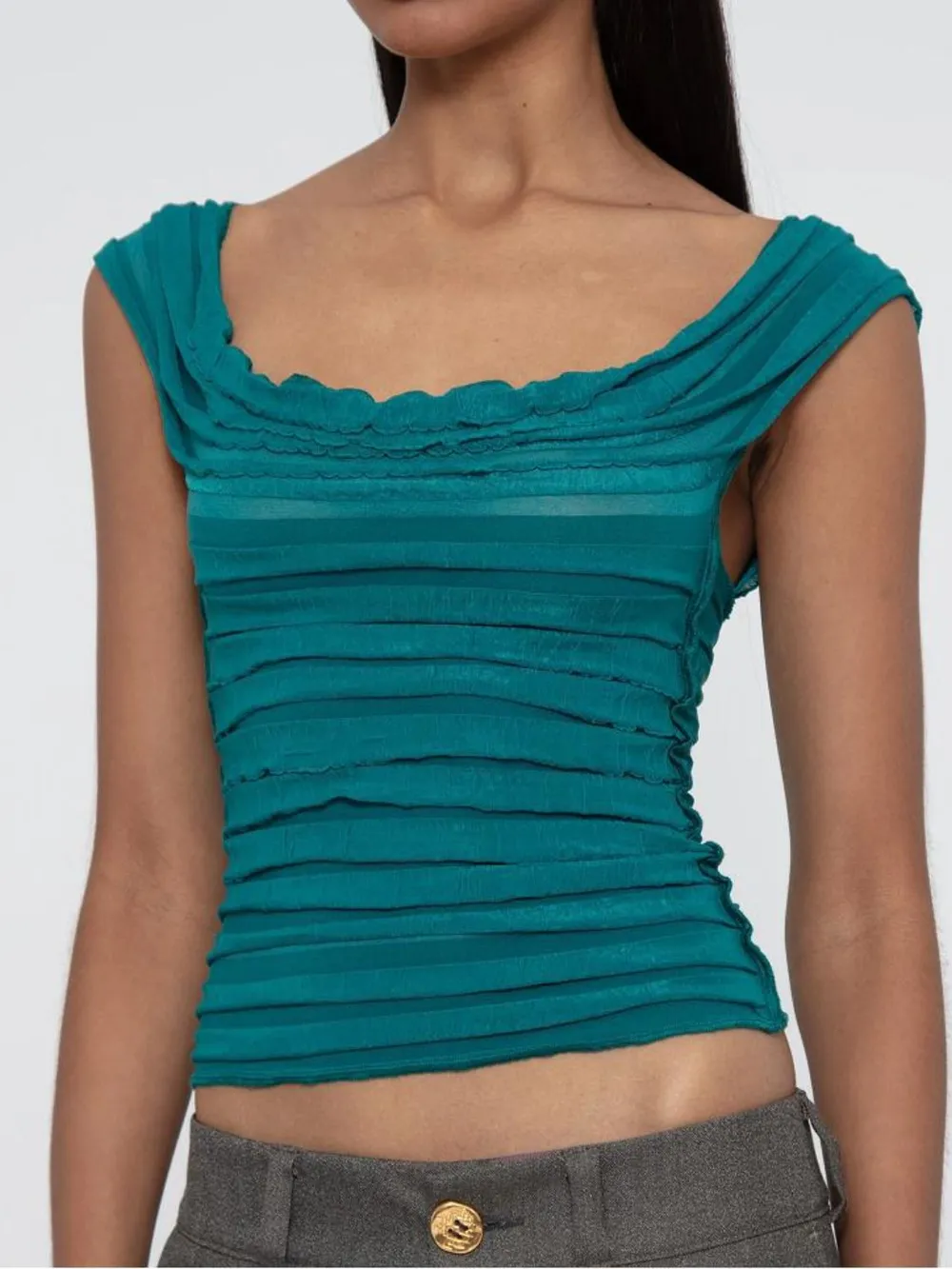 Ruched Solid Tank, image 13