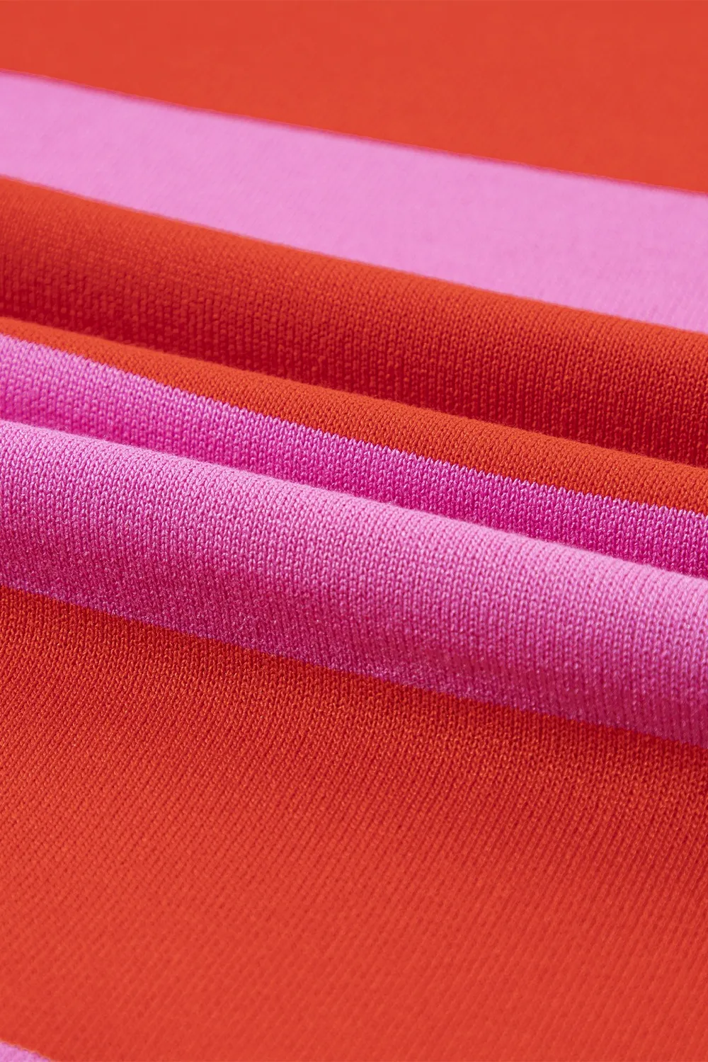 Color Block Round Neck Half Sleeve Top, image 4