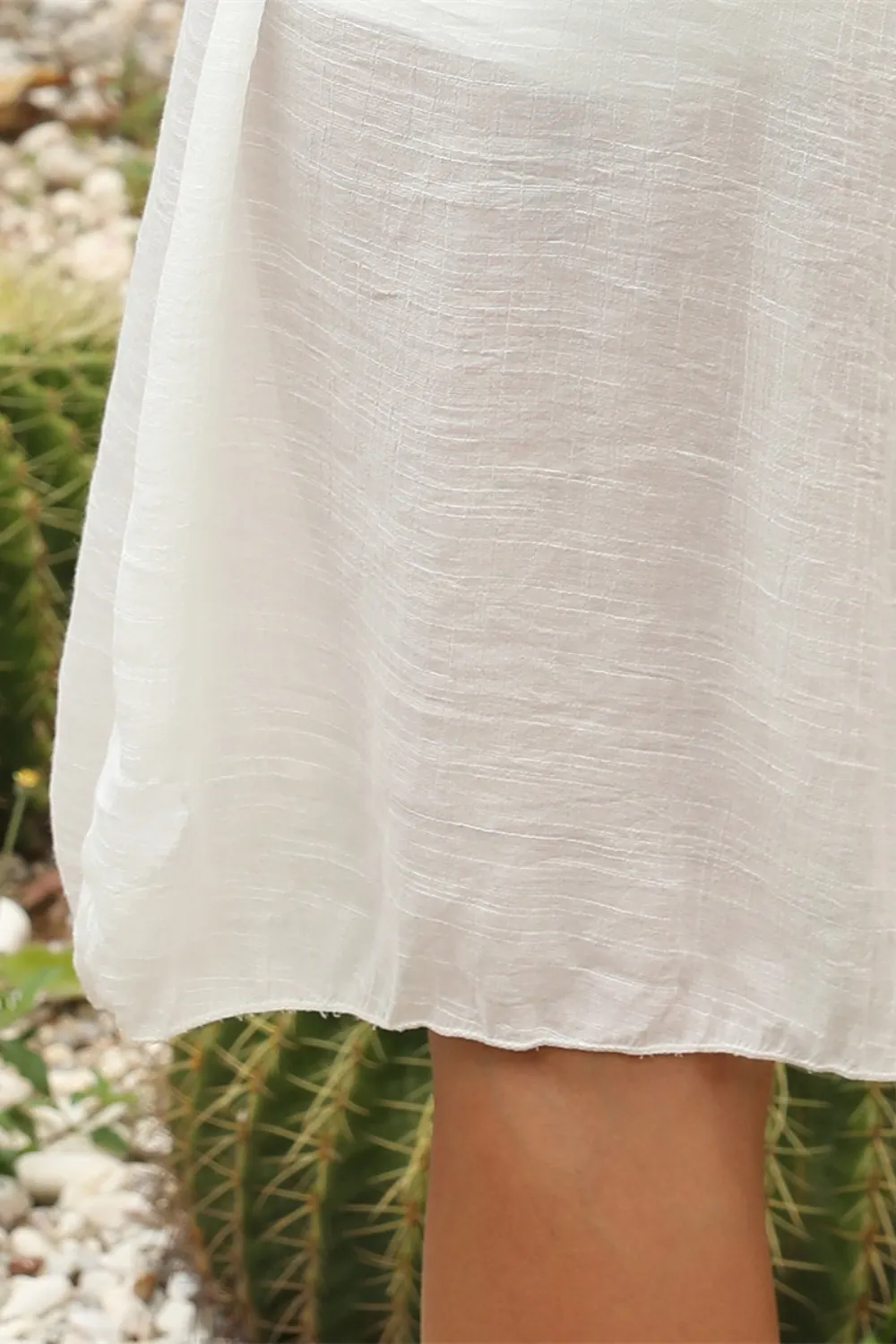Geometric V-Neck Spaghetti Strap Cover Up Dress, image 17