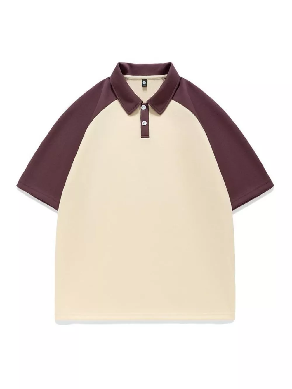 Men's Plus Size Contrast Button Detail Short Sleeve Polo, image 11