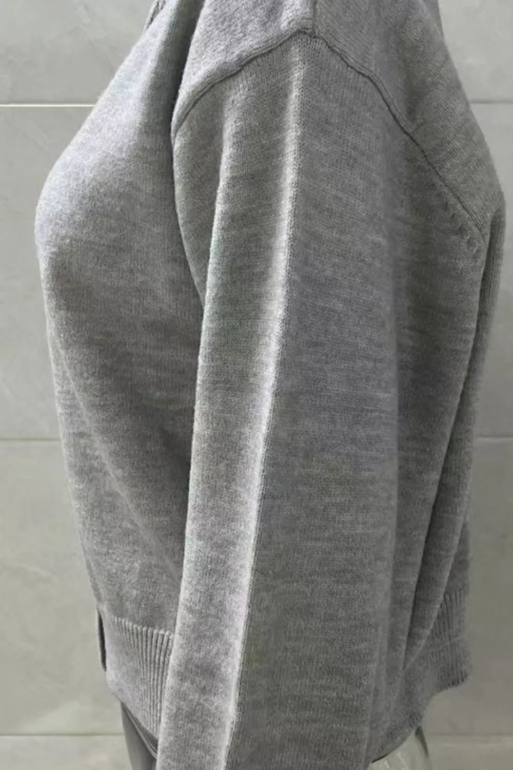 Button Down Long Sleeve Cardigan, image 8
