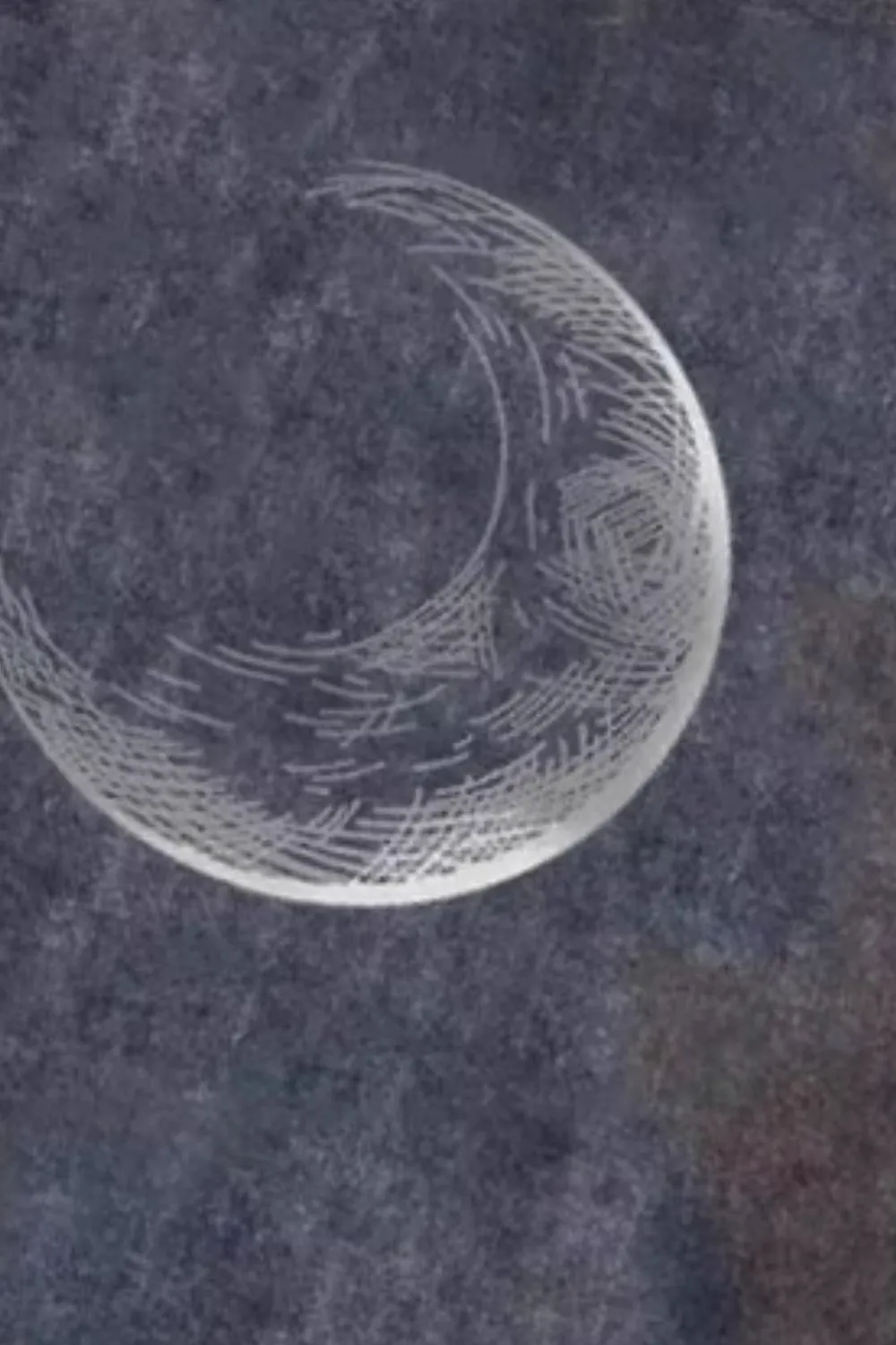 Men's Full Size Vintage Washed Moon Graphic T-Shirt Plus Size, image 3
