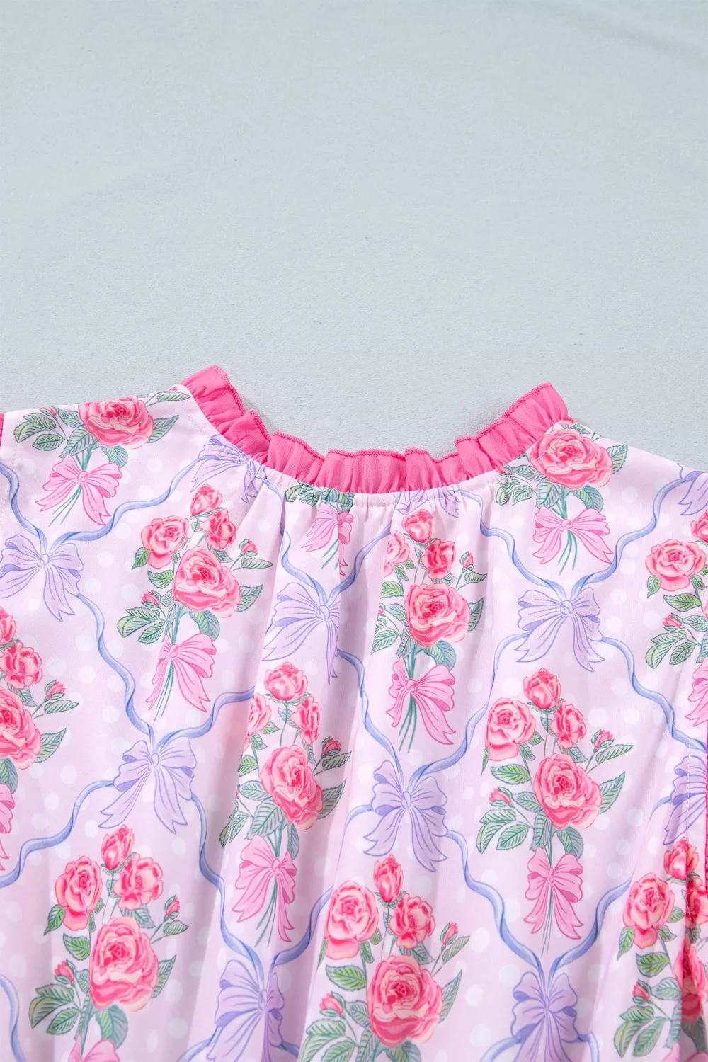 Tiered Ruffles Sleeveless Summer Floral Dress, image 10